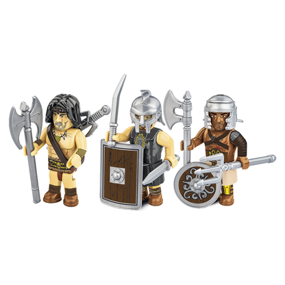 Cobi Imperium Romanum Gladiator Figures (3 Pcs)
