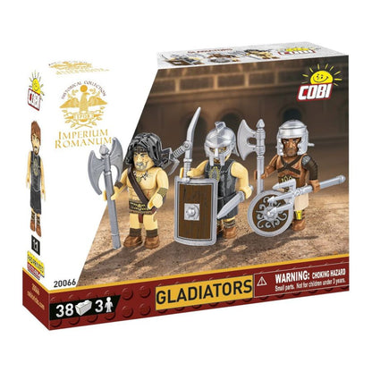 Cobi Imperium Romanum Gladiator Figures (3 Pcs)