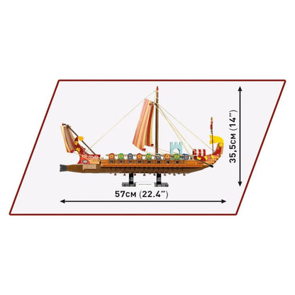 Cobi Imperium Romanum Roman Warship (1810 Pcs)