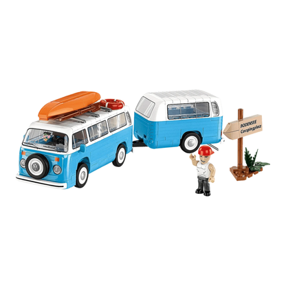 Cobi Volkswagen T2b Camper Van Construction Set (322 Pieces)