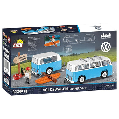 Cobi Volkswagen T2b Camper Van Construction Set (322 Pieces)