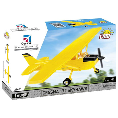 Cobi Boeing Cessna 172 Skyhawk (Yellow) 160 Pcs