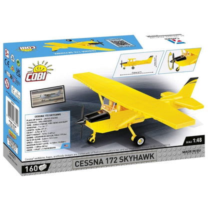 Cobi Boeing Cessna 172 Skyhawk (Yellow) 160 Pcs