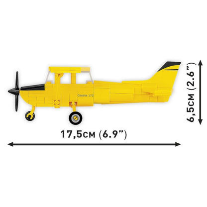Cobi Boeing Cessna 172 Skyhawk (Yellow) 160 Pcs