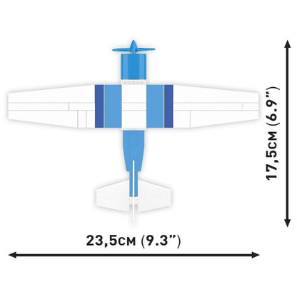 Cobi Boeing Cessna 172 Skyhawk (Blue/White) 162 Pcs