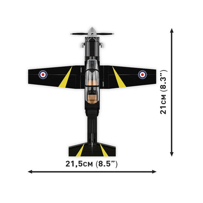 Cobi Action Town Beechcraft T 6 Texan II Construction Set (197 Pieces)