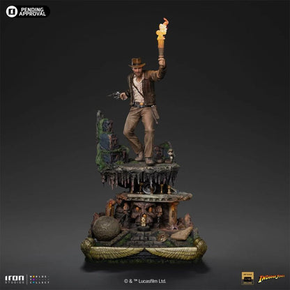 Iron Studios Indiana Jones Indiana Jones Deluxe 1:10 Scale Statue