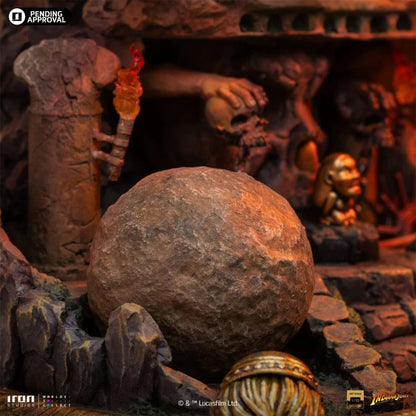 Iron Studios Indiana Jones Indiana Jones Deluxe 1:10 Scale Statue