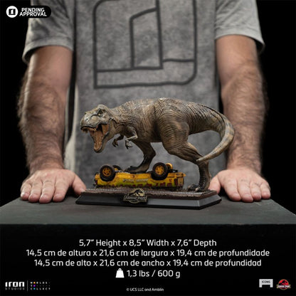 Iron Studios Jurassic Park T Rex Attack Icons Statue
