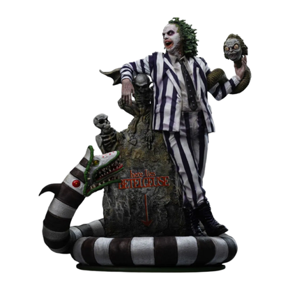 Iron Studios Beetlejuice Beetlejuice Beetlejuice 1:10 Scale Statue