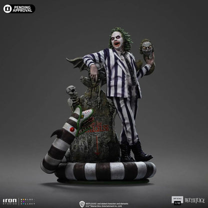 Iron Studios Beetlejuice Beetlejuice Beetlejuice 1:10 Scale Statue