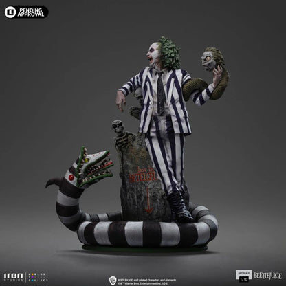 Iron Studios Beetlejuice Beetlejuice Beetlejuice 1:10 Scale Statue