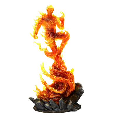 Iron Studios The Fantastic Four: First Steps Human Torch 1:10 Scale Statue