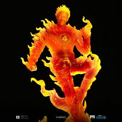 Iron Studios The Fantastic Four: First Steps Human Torch 1:10 Scale Statue