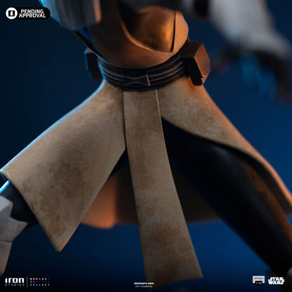 Iron Studios Star Wars: Clone Wars Obi Wan Kenobi 1:10 Scale Statue