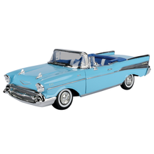 Motormax Timeless Legends 1957 Chevy Bel Air (Convertible) [Light Blue] 1:18 Scale Diecast Vehicle