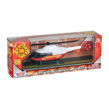 Motormax Super Rescue Team 9.5" Fire Helicopter Die Cast Vehicle
