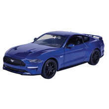 Motormax Timeless Legends 2018 Ford Mustang GT [Blue] 1:24 Scale Diecast Vehicle