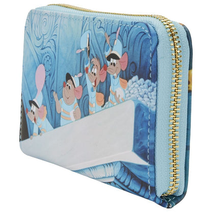 Loungefly Cinderella (1950) Scenes Zip Purse