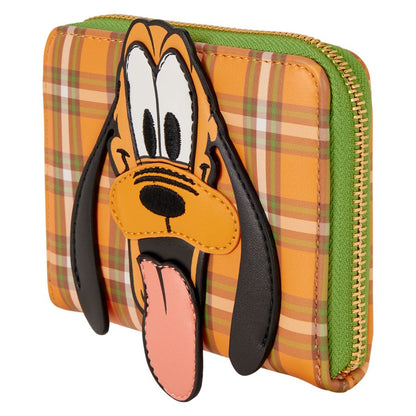 Loungefly Disney Pluto 95th Anniversary Zip Around Wallet