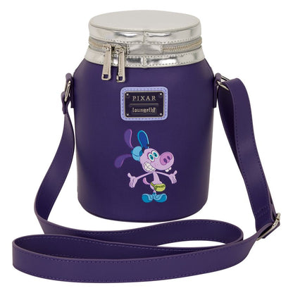 Loungefly Inside Out 2 Figural Jar Crossbody Bag