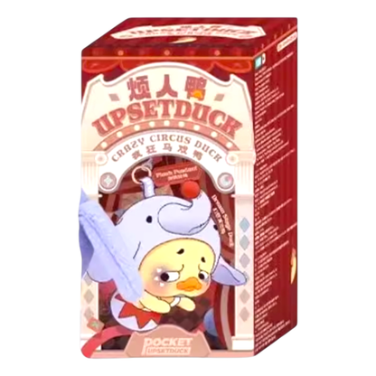 Fujian 1983 Toys Upsetduck Crazy Circus Duck Vinyl Plush Blind Box (Display of 6)