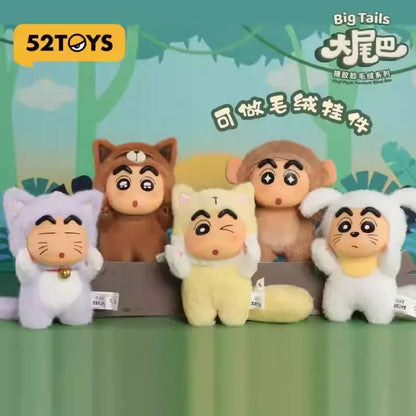 52Toys Crayon Shin Chan Big Tails Blind Box (Display of 4)