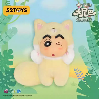 52Toys Crayon Shin Chan Big Tails Blind Box (Display of 4)