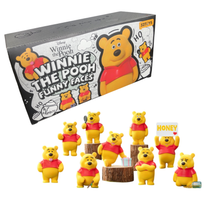 52Toys Winnie the Pooh Funny Faces Blind Box Figures (Display of 8)