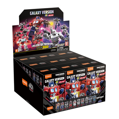 Blokees Transformers Galaxy Version 01 Roll Out Blind Box Assortment (Display of 9)