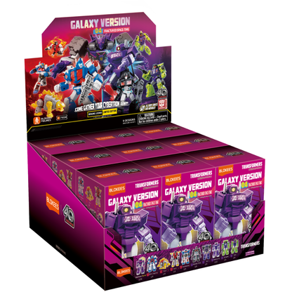 Blokees Transformers Galaxy Version 04  Fractured Space time Blind Box Assortment (Display of 9)