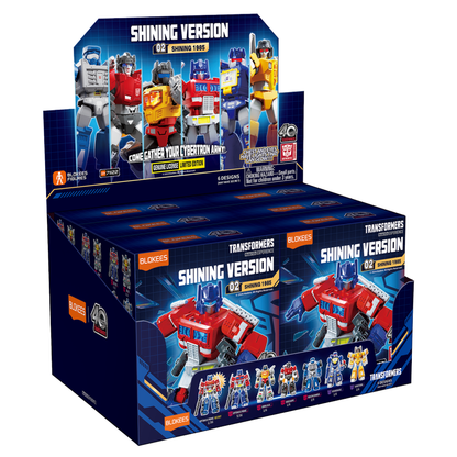 Blokees Transformers Shining Version 02 Shining 1985 Blind Box Assortment (Display of 6)