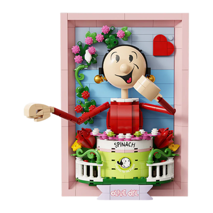 Pantasy Popeye Olive 3:D Portrait (348 Piece Kit)