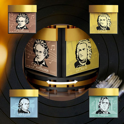 Pantasy Retro Collection Retro phonograph (646 Piece Kit)