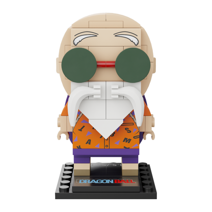Pantasy Dragon Ball Master Roshi Buildable Figure (129 Piece Kit)