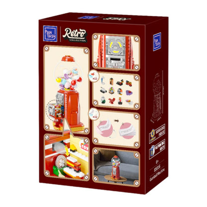 Pantasy Retro Collection Gumball Machine Construction Set (892 Piece Kit)