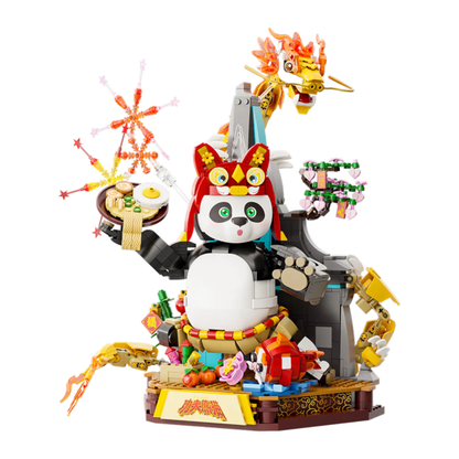 Pantasy Kung Fu Panda Dragon Warrior "Spring Festival" Special Edition (1431 Piece Kit)