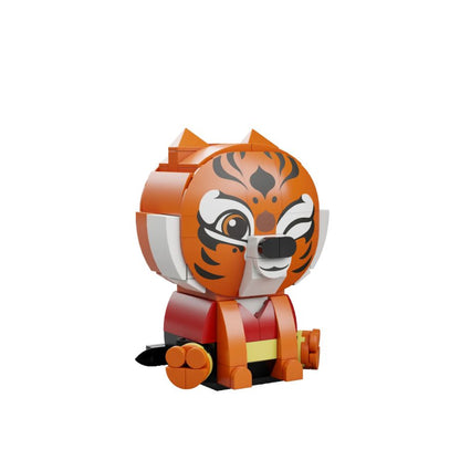 Pantasy Kung Fu Panda Tigress Sitting Baby Series Buildable Figure (138 Piece Kit)