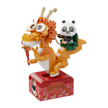 Pantasy Kung Fu Panda Po on SkateKart (186 Piece Kit)