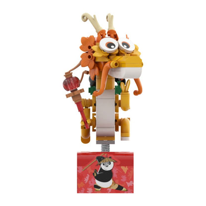 Pantasy Kung Fu Panda Po on SkateKart (186 Piece Kit)