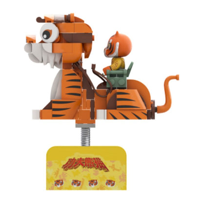 Pantasy Kung Fu Panda Tigress on SkateKart (195 Piece Kit)