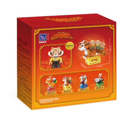 Pantasy Kung Fu Panda Tigress on SkateKart (195 Piece Kit)