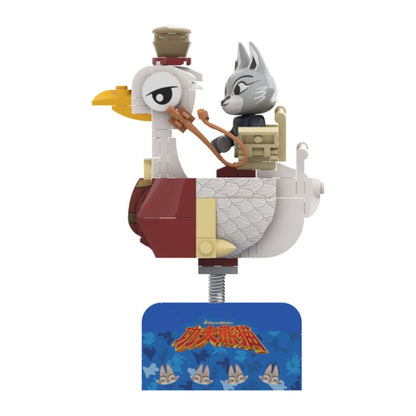 Pantasy Kung Fu Panda Zhen on SkateKart Buildable Figure (136 Piece Kit)