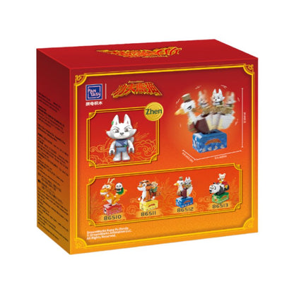 Pantasy Kung Fu Panda Zhen on SkateKart Buildable Figure (136 Piece Kit)