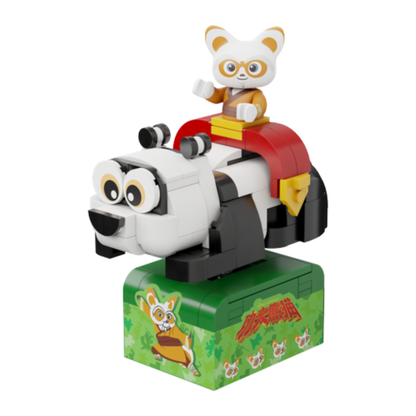 Pantasy Kung Fu Panda Shifu on SkateKart (183 Piece Kit)