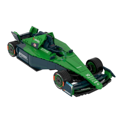 Pantasy Envision Racing Formula E Team Racing Car Construction Set (805 Piece Kit)