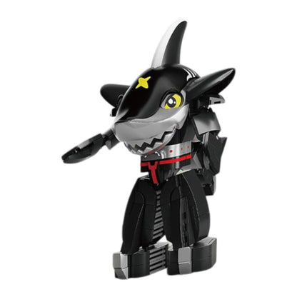 Pantasy B Robo Kubatack Sharkler Figure Construction Set (245 Piece Kit)