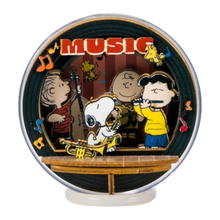 Puremind Peanuts Snoopy Night Of Music Wooden Theater (27 Pcs)