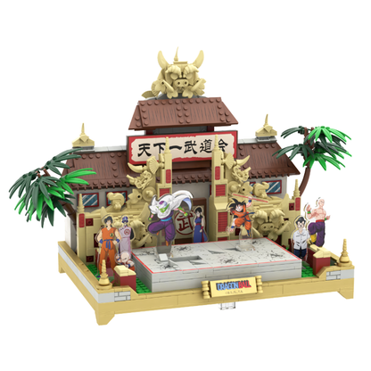 Pantasy Dragon Ball Z  Tenkaichi Budokai Construction Set with Acrylic Figures (776 Pieces)