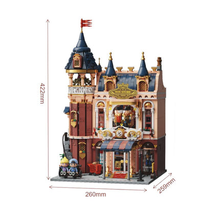 Pantasy Retro Series Toy Store Construction Set  (2978 Pieces)